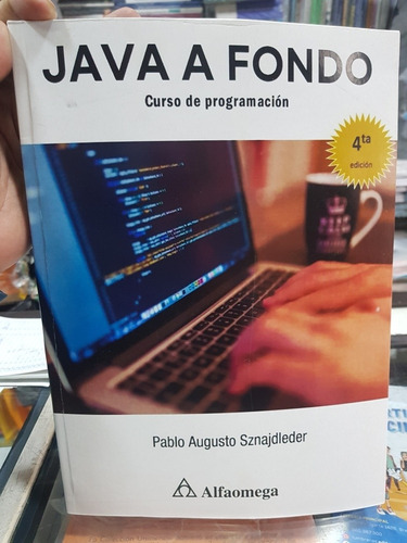 Libro Java A Fondo 4ta Edición 