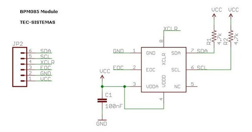 Sensor Barometrico Bmp085 Presion Diy Avr Arduino Pic Atmel