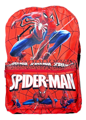 Mochila Bolso Spiderman Hombre Araña 