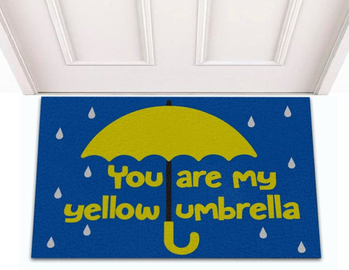 Tapete Capacho Decorativo Series How I Met Your Mother