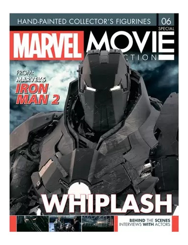 Miniatura Whiplash Iron Man 2 Figuras De Cinema Especial E11