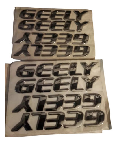 Logo De Geely Letras Autoadhesivas