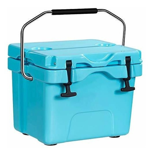 Cava - Goplus 16 Quart Cooler, 24-can Capacity Ice Chest Wit