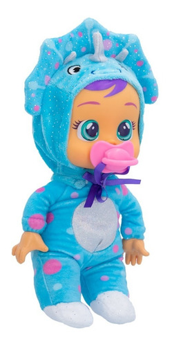 Imagen 3 de 6 de Cry Babies Muñeca Personaje Tina Tiny Cuddles Lagrimas Edu