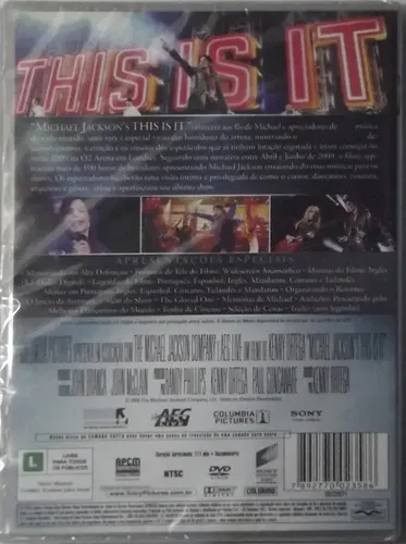 Michael Jackson This Is It | MercadoLivre