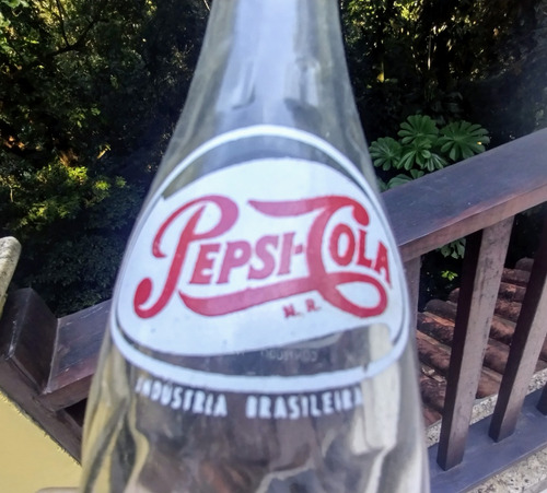 Pepsi Garrafa Antiga 192 Ml E Copo Grande Comemorativo (Usado)