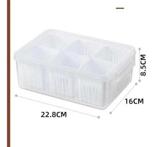 Recipiente Para Frutas Y Verduras Con Escurridor