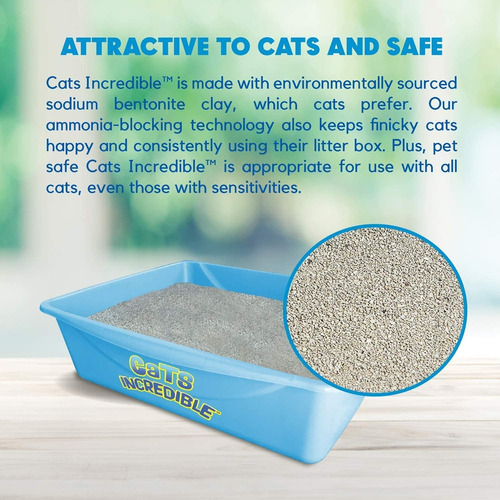 Lucy Pet Cats Incredible Clumping Cat Litter With Smell Squa