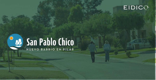 Increíble Lote Interno En Barrio San Pablo Chico, Pilar.