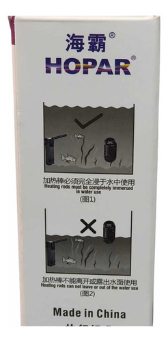 Termostato Mini 28c Yx-20 Hopar 10w 127V Betta Nano Potência 10 W 127V