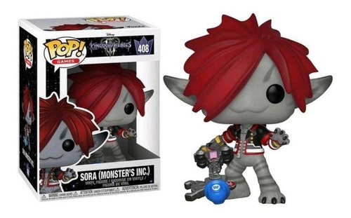 Boneco Funko Pop Kingdom Hearts Sora 408 Colecionável