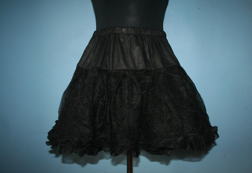 Disfraz Halloween Tutu Talla S M 4 Capas De Tul