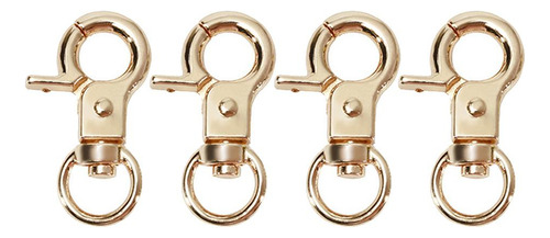 4 Piezas Mosquetón Paracordaa Mosquetón Broche De Dorado