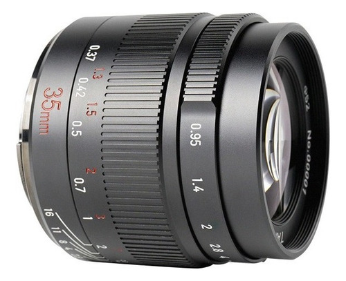 Lente 35mm F0.95 Canon Eos-m Mount 7 Artisans Profesional Tipo De Montaje Canon Eos-m Mount 35 Mm F0.95