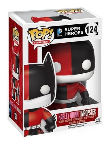 Funko Pop Dc Comics Super Heroes Harley Quinn Impopster #124