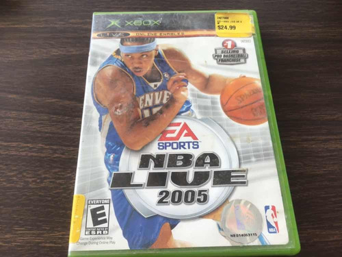 xbox nba live 2005 xbox nba live 2005