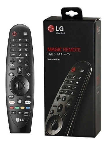 Imagen 1 de 3 de Control Magico LG Magic Remote An-mr18ba Webos4.0 Modelo2018