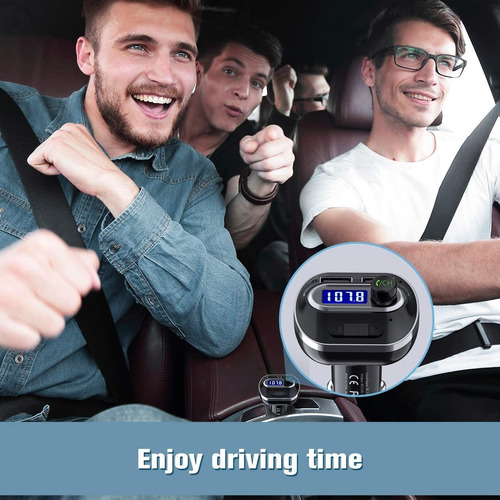 Transmisor Fm Bluetooth Victsing Para Automovil, Adaptado...