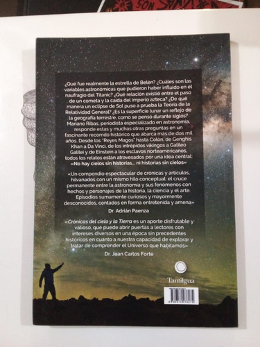 Imagen 2 de 2 de Crónicas Del Cielo Y La Tierra - Ribas - Tanta Agua 2018
