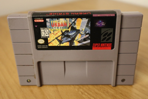 Urban Strike Snes Black Pearl Super Nintendo