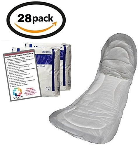 Curity Maternity Pad Heavy 4.33  X 12.25  (2 Paquetes De 14)