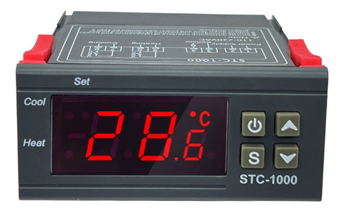 Termostato Digital Controlador De Temperatura Stc-1000 