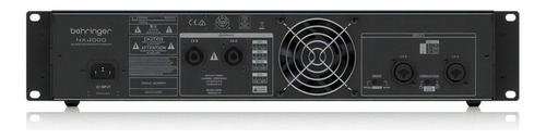 Amplificador de potência Classe D Behringer Nx3000 W Crossover