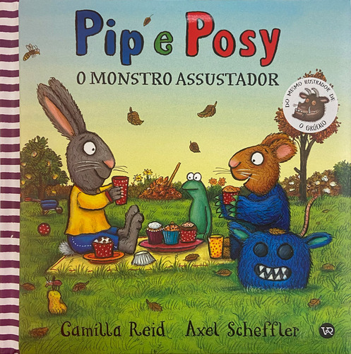 Pip E Posy - O Monstro Assustador: O Monstro Assustador, De Camilla Reid., Vol. 1. Editorial Vr Editora, Capa Mole, Edição 1 Em Português, 2024