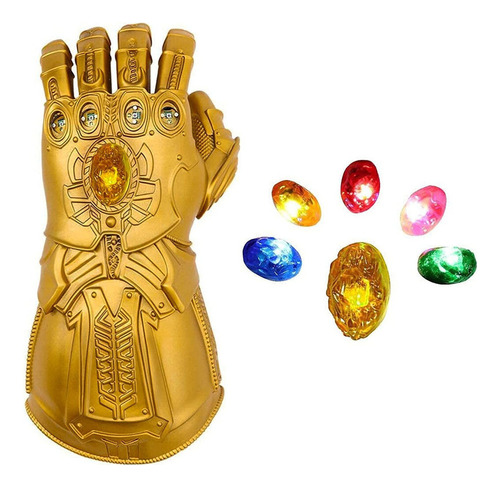 Guantelete Thanos Con Guante Infantil Led Con Muñec