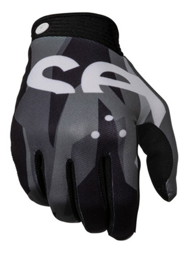 [ O F E R T A ] Guantes Seven Zero Negro-gris S