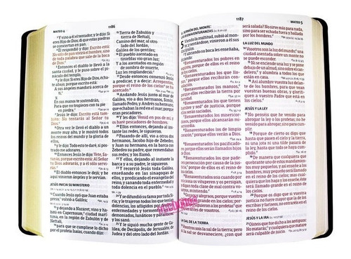 Biblia Rv1960 Letra Grande Tamaño Manual C Referencias 