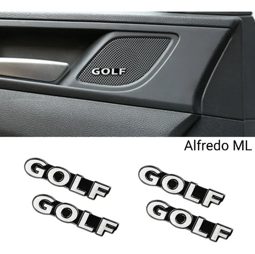 Emblemas De Bocina Speakers Volkswagen Golf 