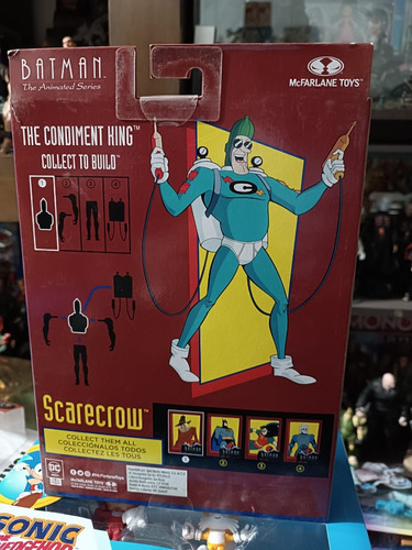 The Animated Series Scarecrow Mcfarlane (Usado)