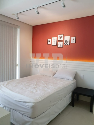 Imagem 9 de 11 de Apartamento Studio No Unlimited Ocean Front Em Santos - Ap00431 - 69179494