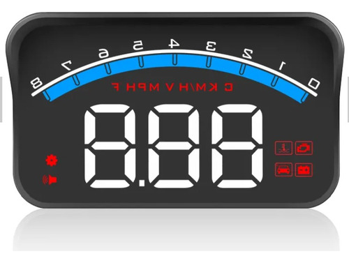 Pantalla Obd Gps Velocimetro Hud Display