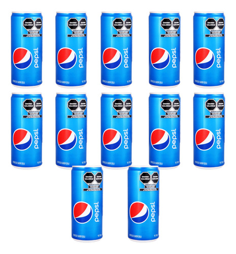 Paquete De 36 Pepsi Regular, Refresco De Cola Lata 355ml