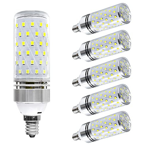 Bombilla Led E12, Bombilla De Araña Led De 16w, 1500lm...