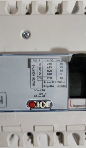 Interruptor Automatico 4p 25a 25ka Dpx Ref 420051 Legrand
