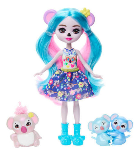 Enchantimals Glam Party Karalee Koala Con Familia Koala