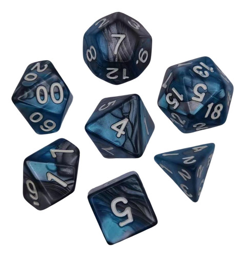 3 X 7x Dados Poliédricos D6 D4 D8 D10 D12 D20 Superficie