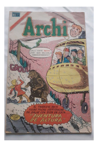 Historieta Archie * Serie Avestruz * Nº 3-124 Español Nova