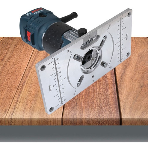 Base De Aluminio Para Ruteadora Canteadora