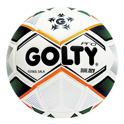 Balon De Futbol Sala Golty  Futsal  Dualtech T667175