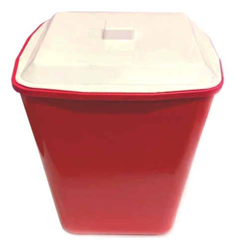 Tacho De Basura Basurero Residuos Plastico + Tapa 12 Lts-