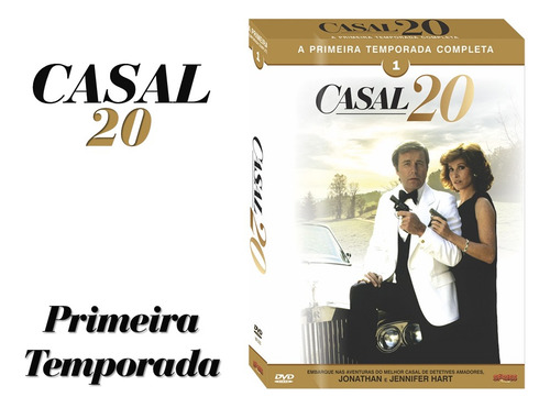 Dvds Casal 20 Primeira Temporada Completa Lacrado