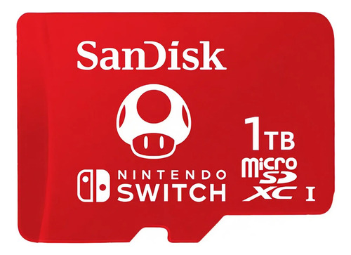 Memoria Micro Sd De 1 Tb Para Nintendo Switch 4k 100 Mb/s, 1