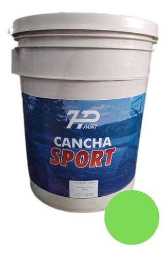 Pintura De Alto Trafico Para Canchas Color Verde Claro