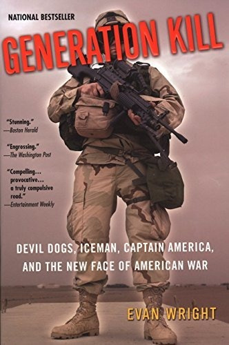 Book : Generation Kill Devil Dogs, Iceman, Captain America,