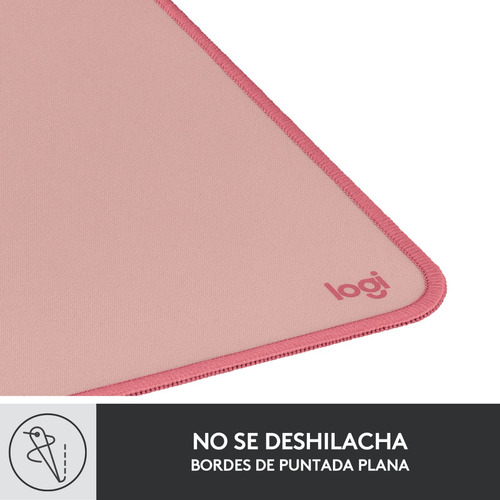 Imagen 9 de 10 de Mousepad Logitech Desk Mat Studio Series Rose