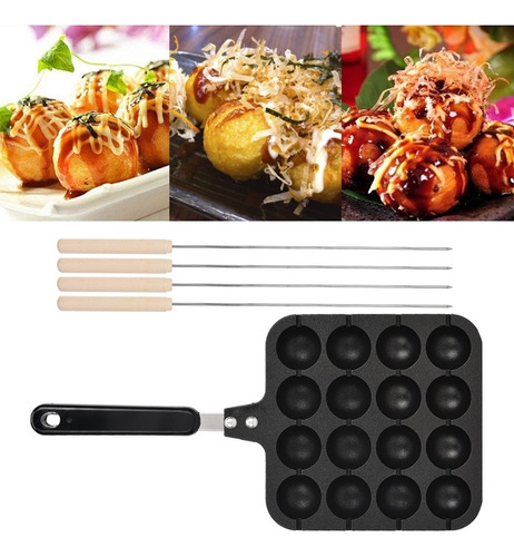 Takoyaki Parrilla Placa Placa De Cocinar Para Hornear Molde
